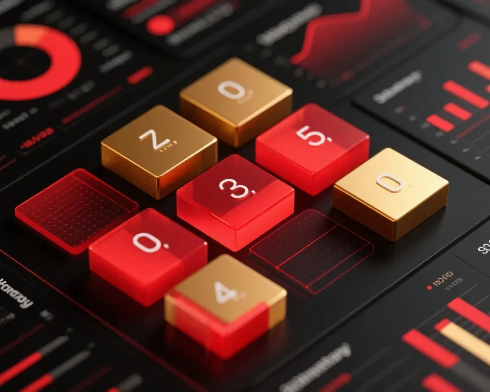 极速赛车冷热号码热力图示意